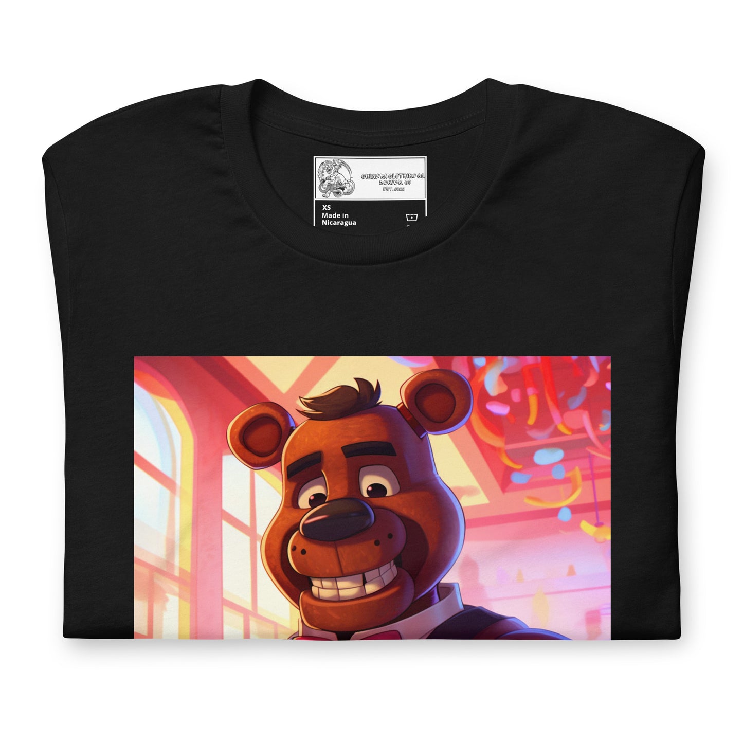 Freddy Bear Unisex t-shirt