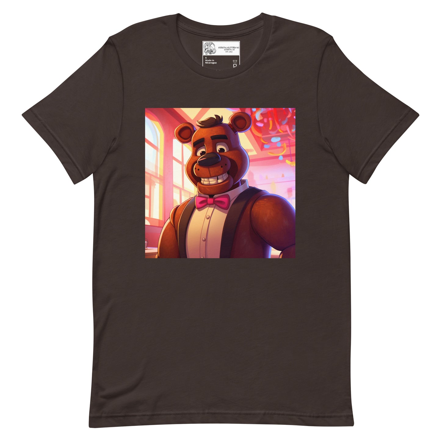 Freddy Bear Unisex t-shirt
