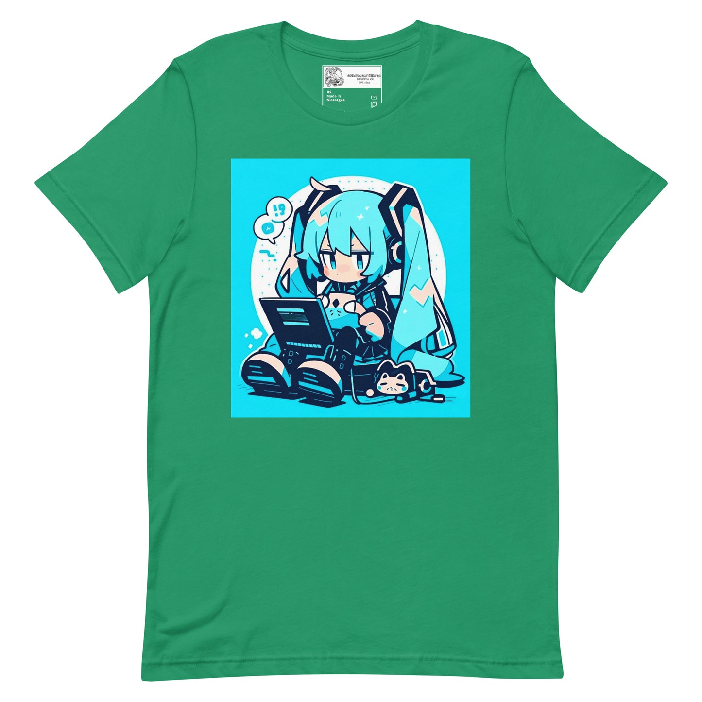 Cute Gamer Anime Hatsune Miku Unisex t-shirt
