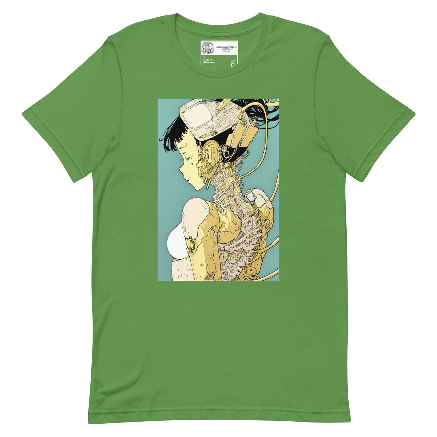 Cyborg Anime Woman #4 Unisex t-shirt