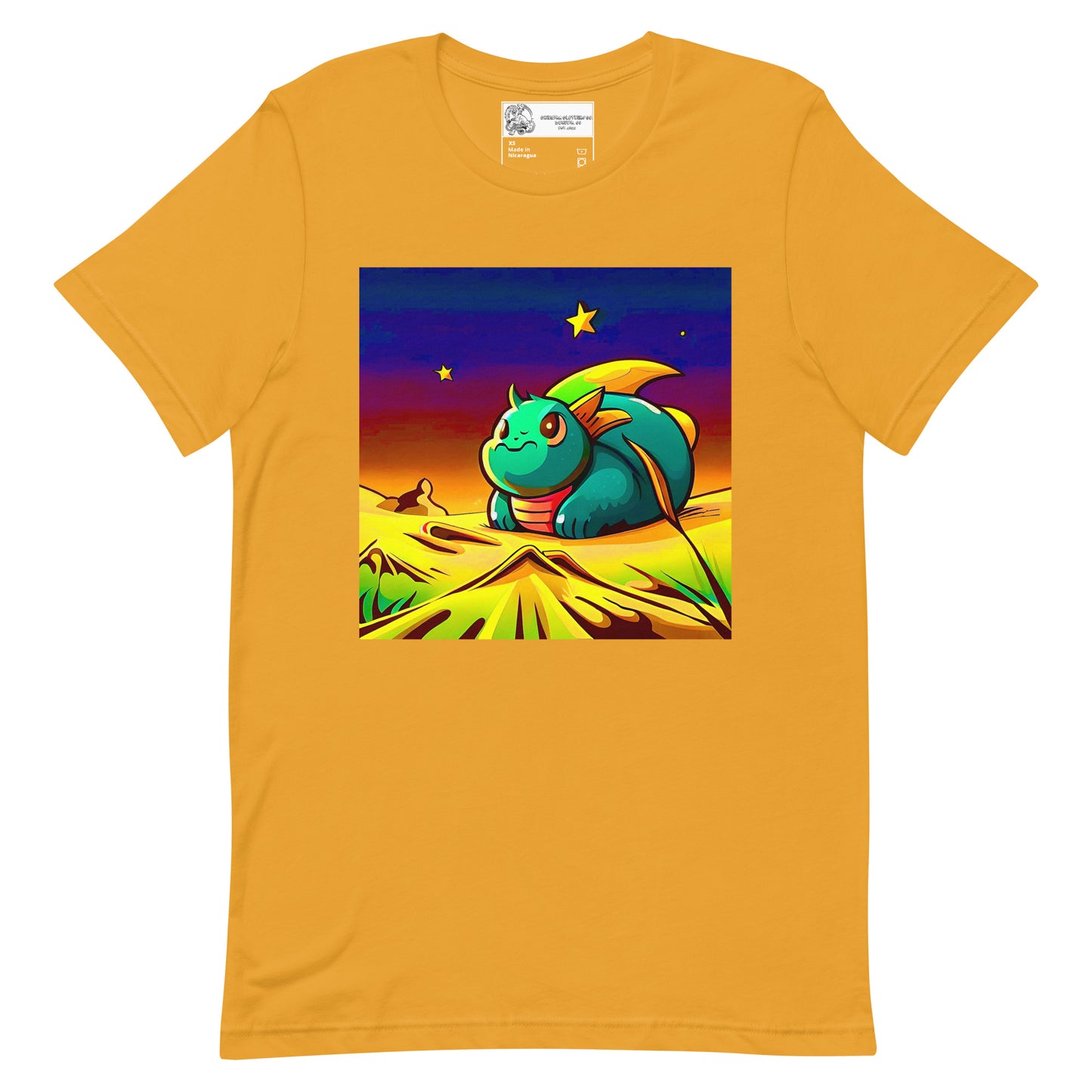 Baby Wingless Dragon Chonk Unisex t-shirt
