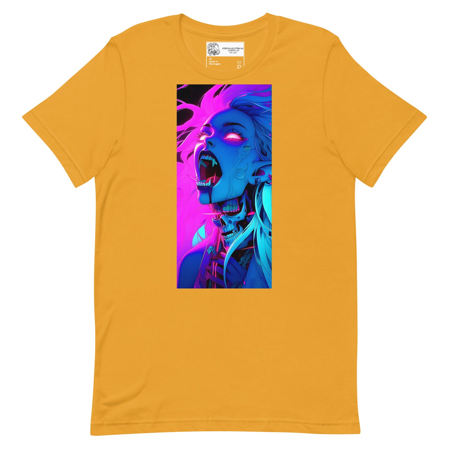 Vaporwave Hot Vampire Woman Unisex t-shirt