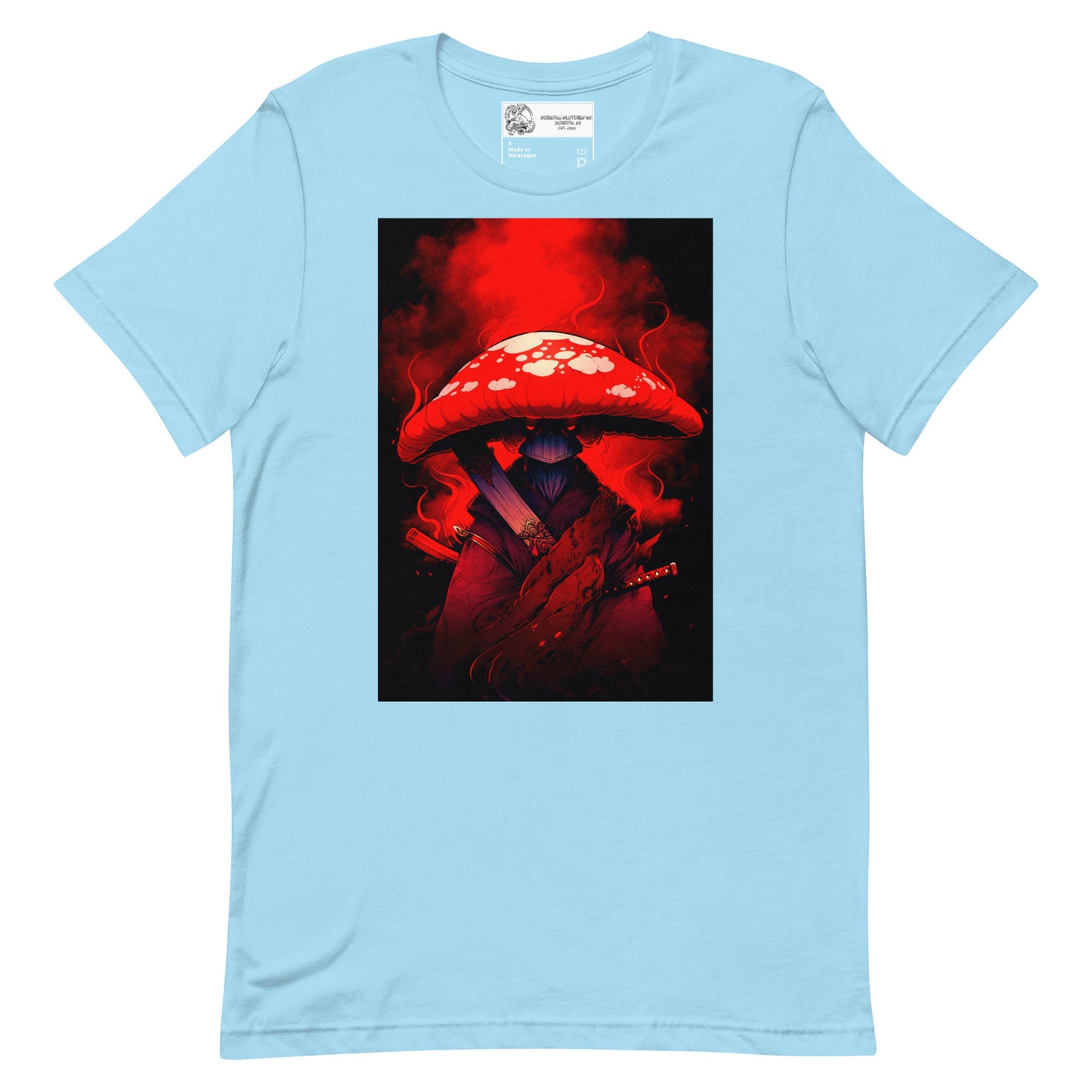 Mushroom Samurai Unisex t-shirt