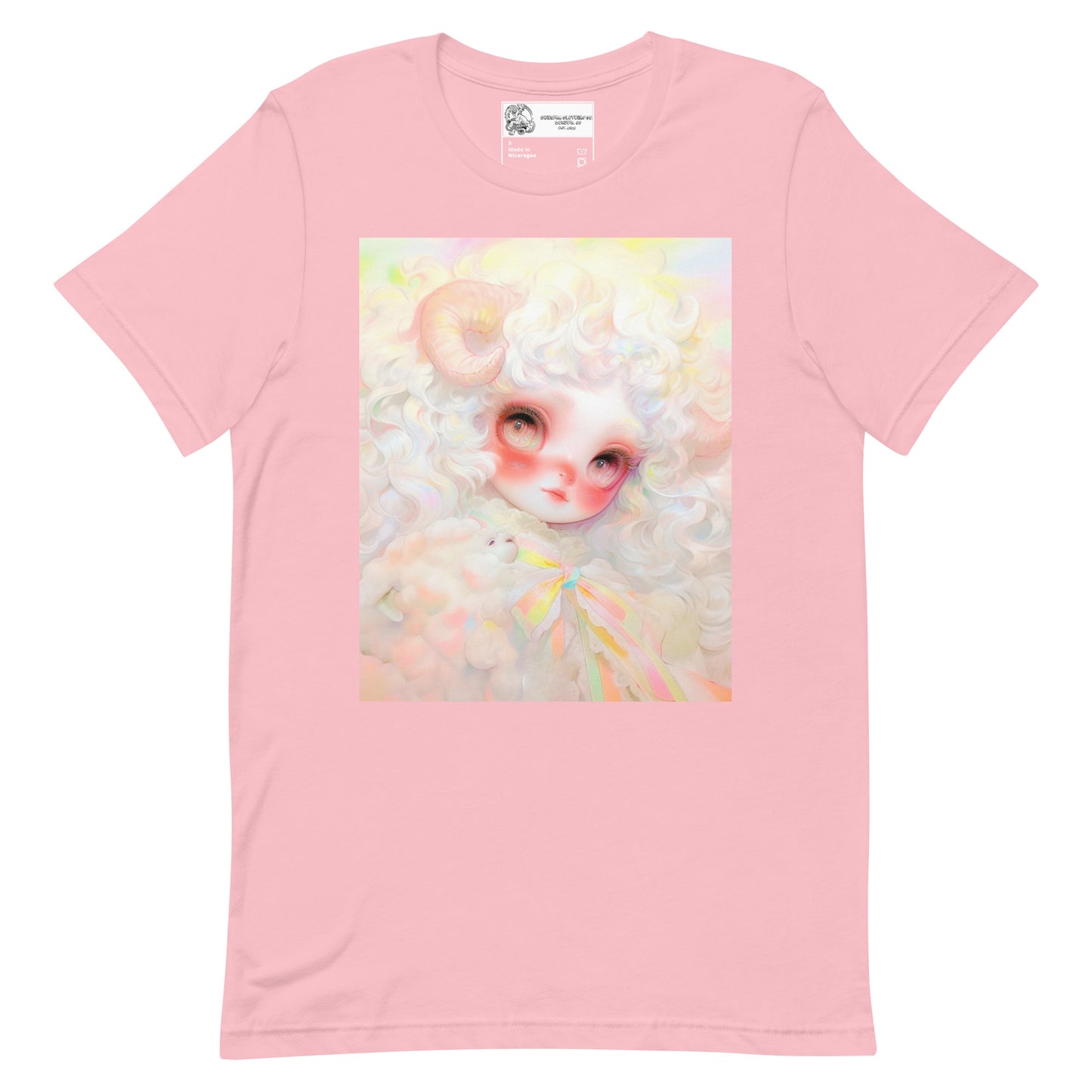 Precious Pastel Ram Child #3 Unisex t-shirt