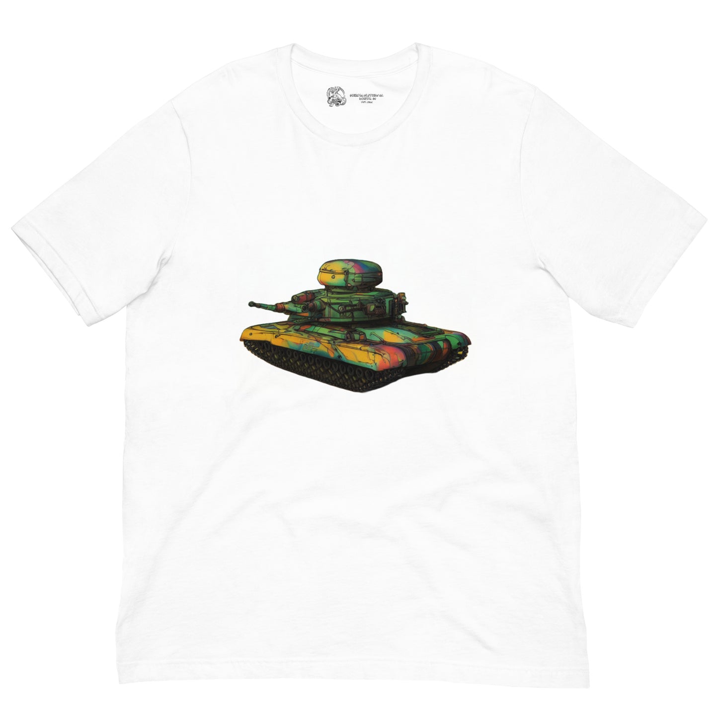 Graffiti Style Army Tank SOFT STYLE Unisex t-shirt