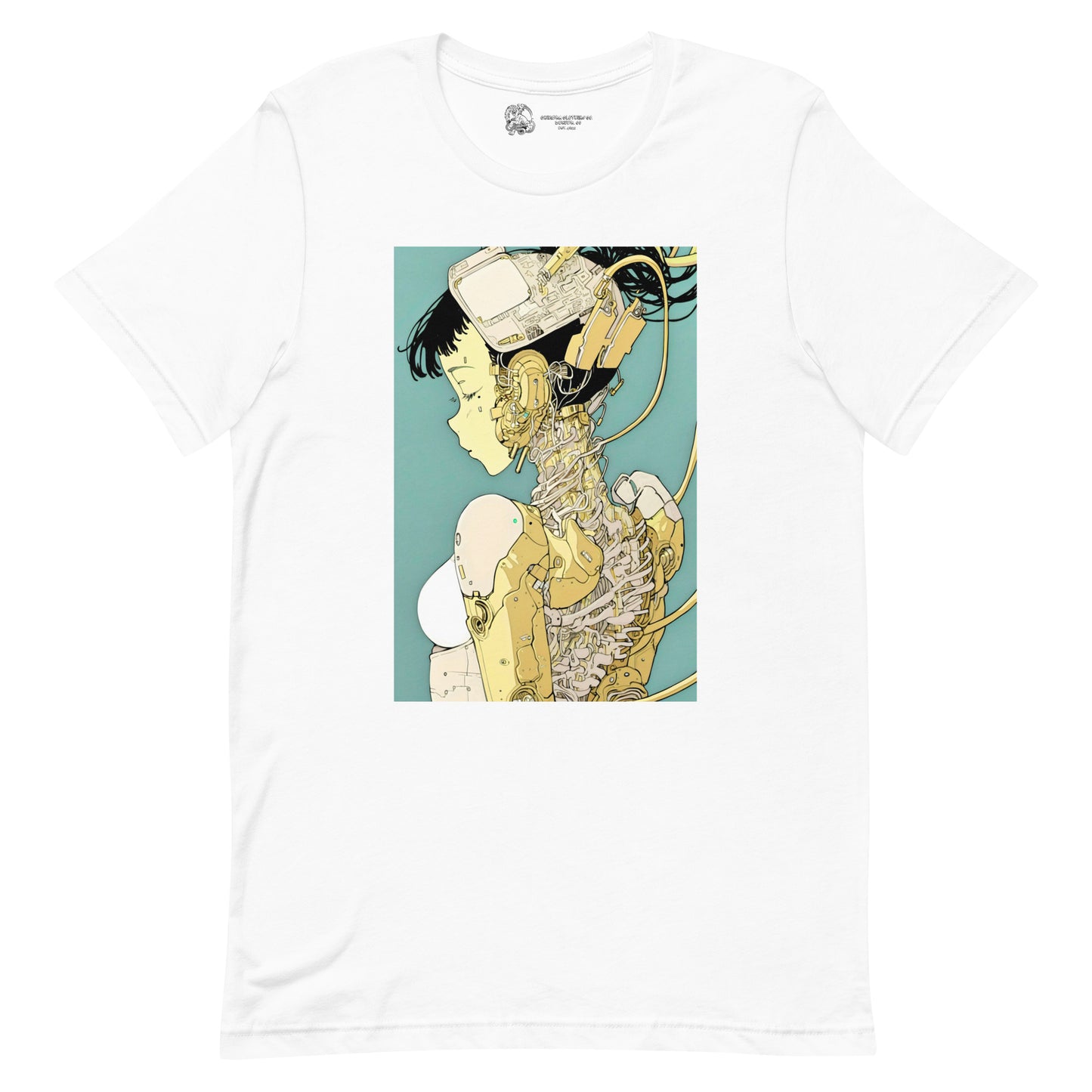 Cyborg Anime Woman #4 Unisex t-shirt