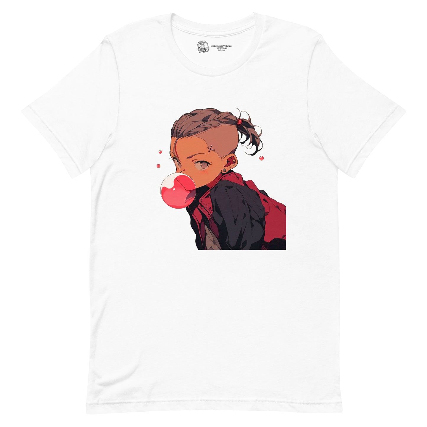 Bubblegum Anime Girl Unisex t-shirt