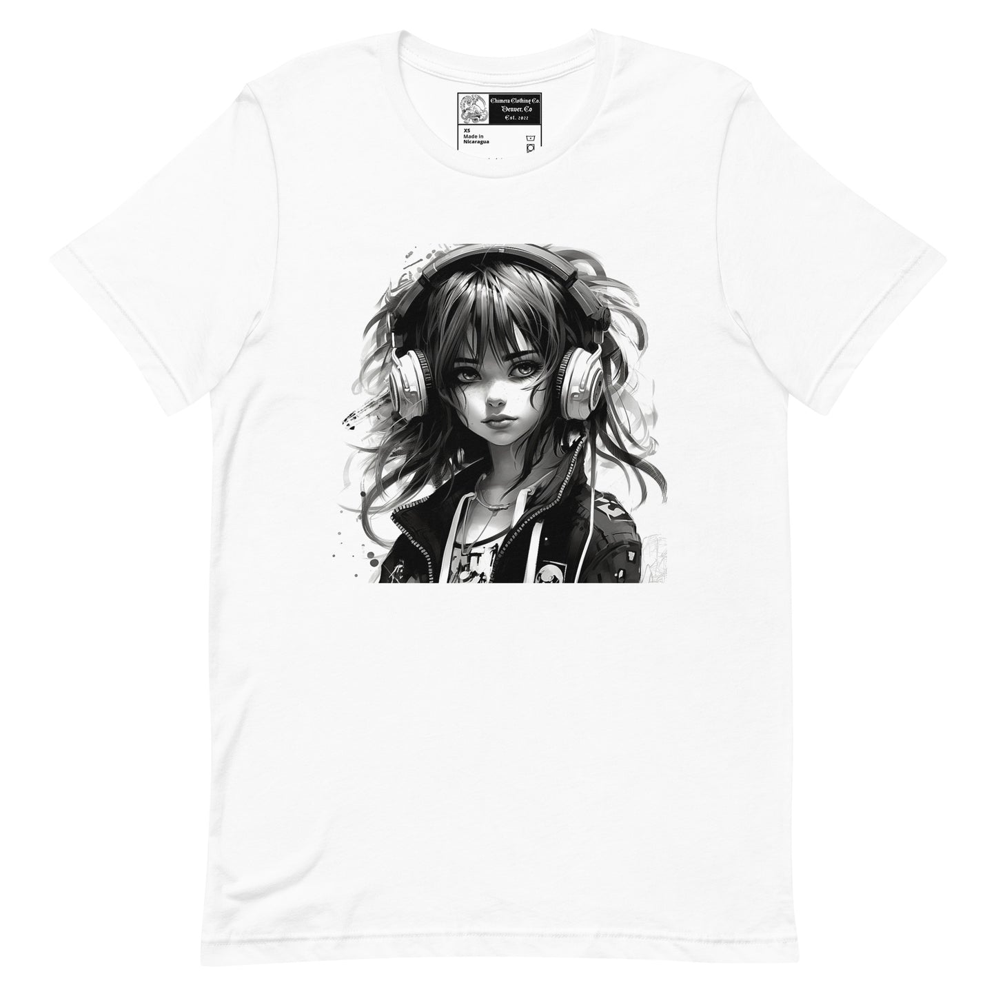 Anime Music Girl #1 Unisex t-shirt