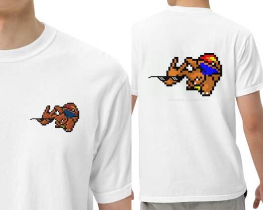 LIMITED EDITION Pixel Zard Men’s garment-dyed heavyweight t-shirt