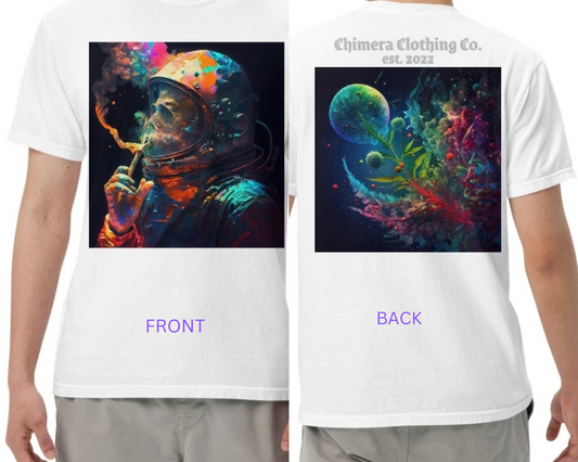 Space Weed Men’s garment-dyed heavyweight t-shirt