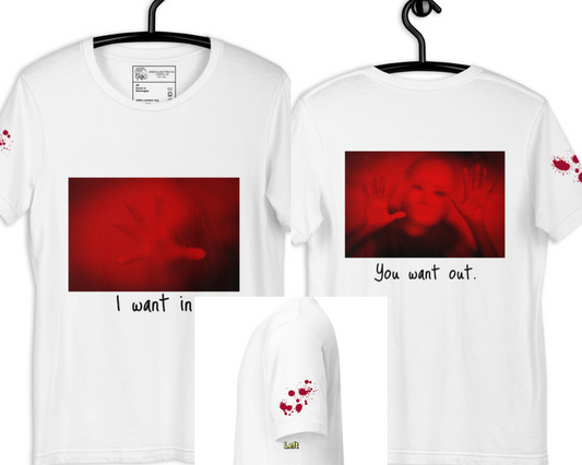 I Want in, You Want Out SOFT STYLE Unisex t-shirt