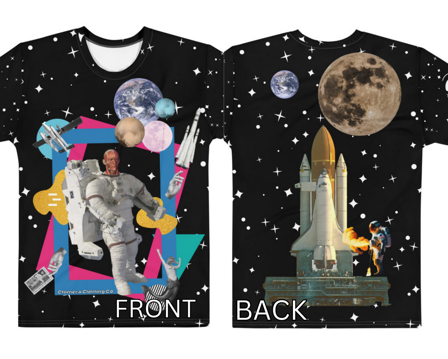 LIMITED EDITION Space Collage Men's t-shirt