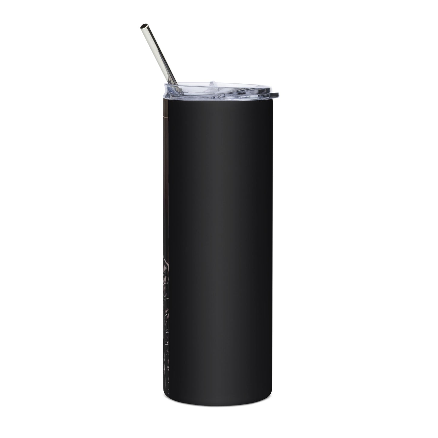 Punk Girl #2 Stainless steel tumbler with metal straw