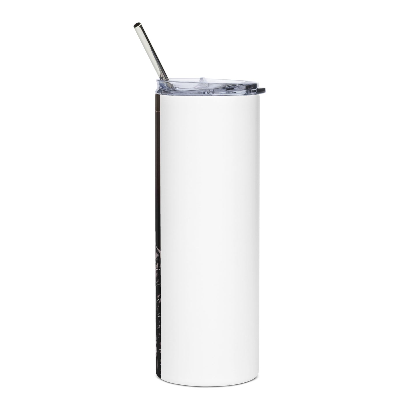 Punk Girl #2 Stainless steel tumbler with metal straw