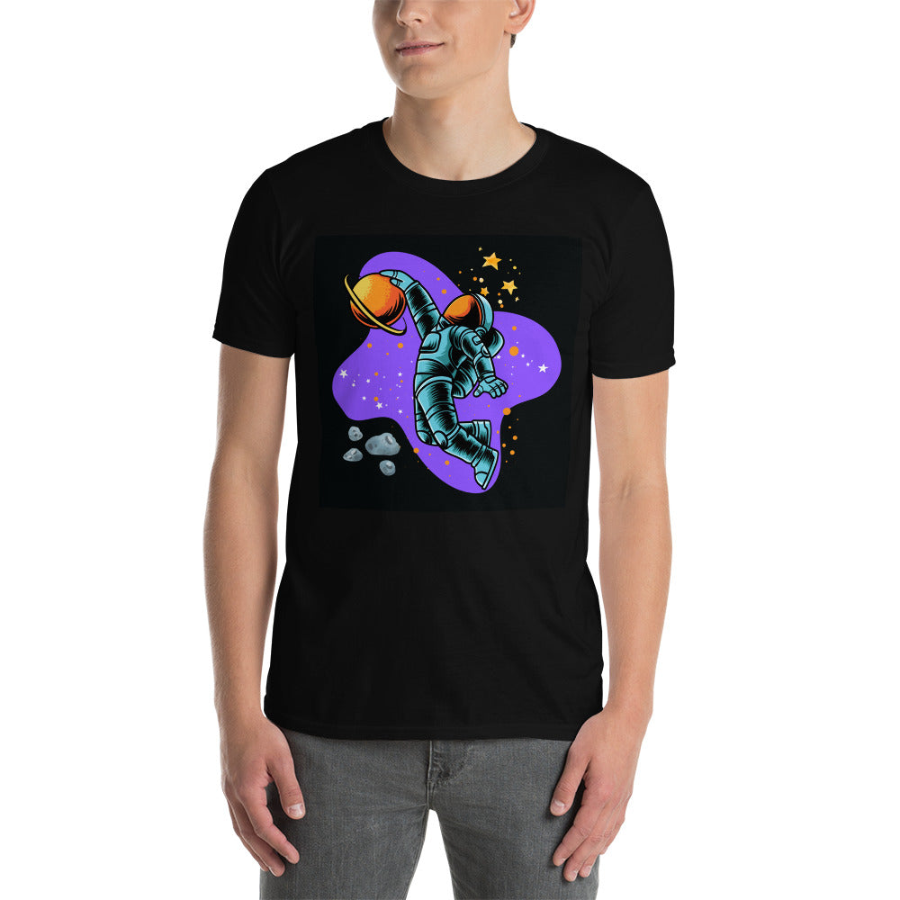 Astronaut dunk SOFT Short-Sleeve Unisex T-Shirt