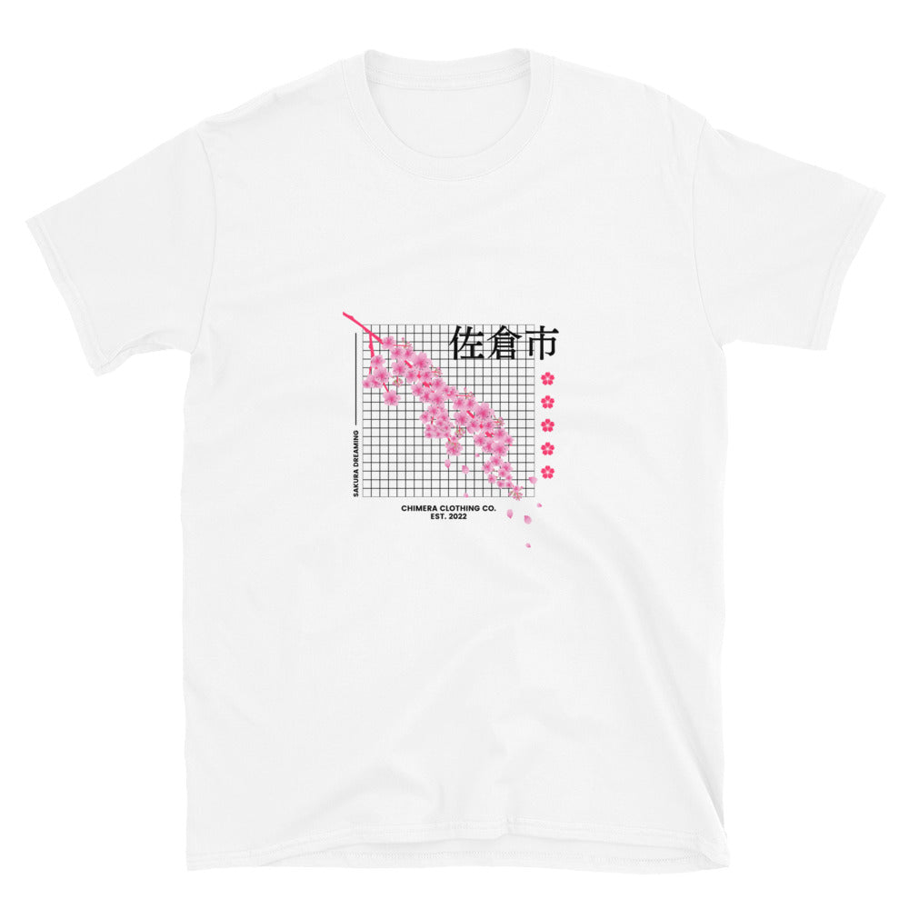 Sakura Cherry Blossom Short-Sleeve Unisex T-Shirt