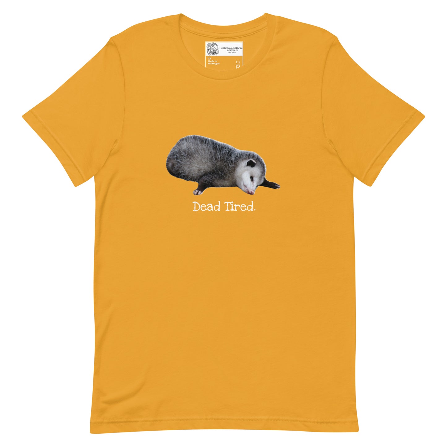 Dead Tired Possum SOFT STYLE Unisex t-shirt