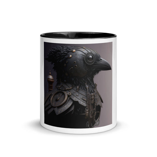 Steampunk Raven Crow Coffee Mug Cup