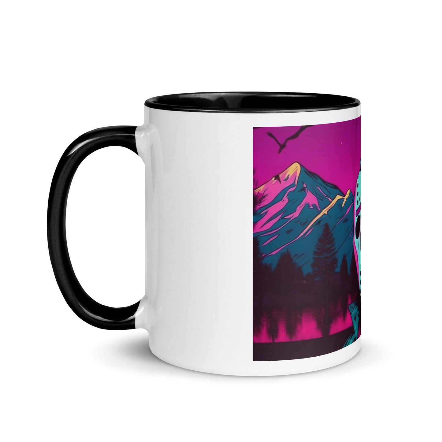 Vaporwave Killer Jason Voorhees Coffee Mug Cup 11oz
