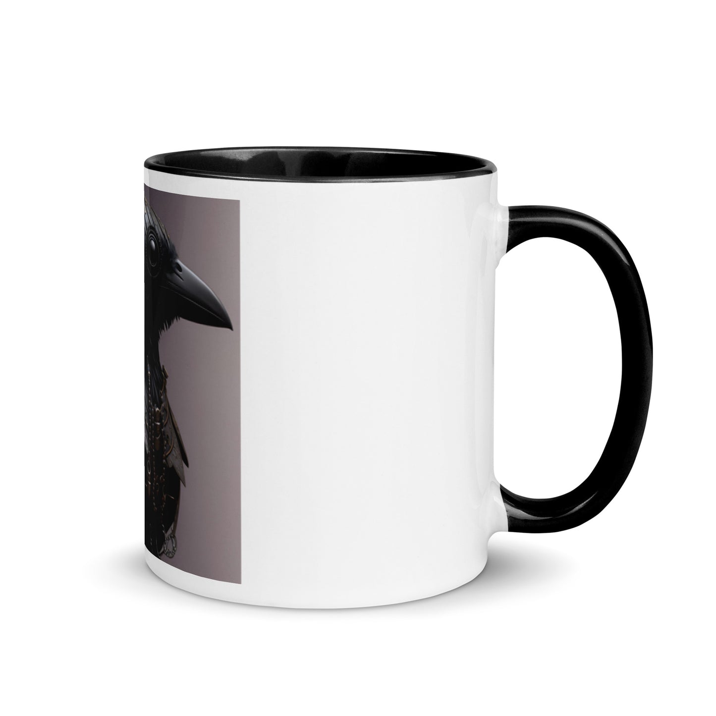Steampunk Raven Crow Coffee Mug Cup