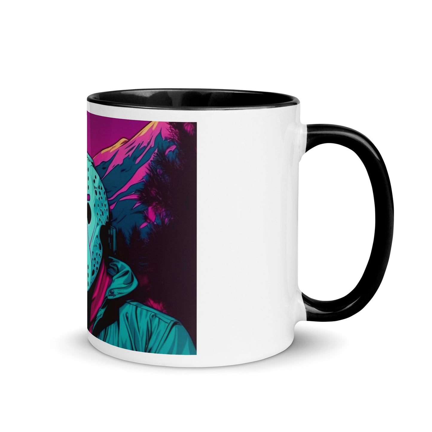 Vaporwave Killer Jason Voorhees Coffee Mug Cup 11oz