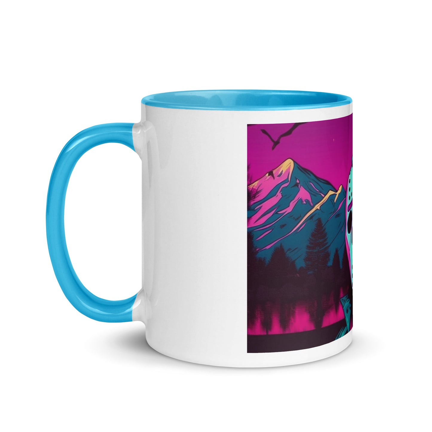 Vaporwave Killer Jason Voorhees Coffee Mug Cup 11oz