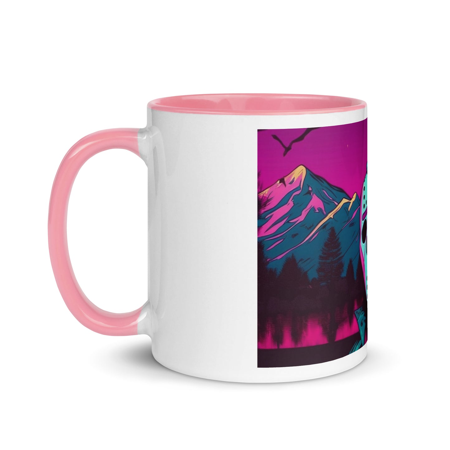 Vaporwave Killer Jason Voorhees Coffee Mug Cup 11oz