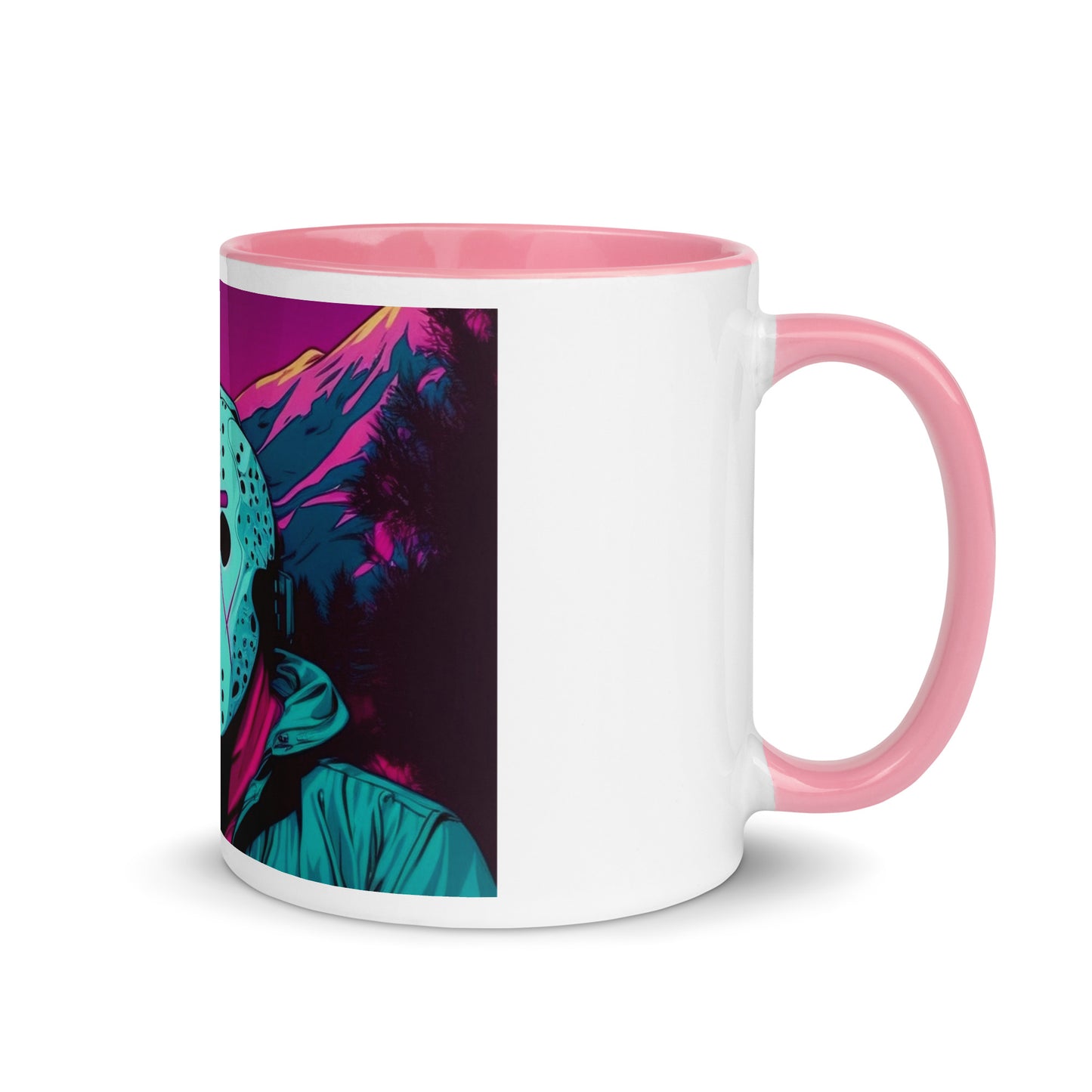 Vaporwave Killer Jason Voorhees Coffee Mug Cup 11oz