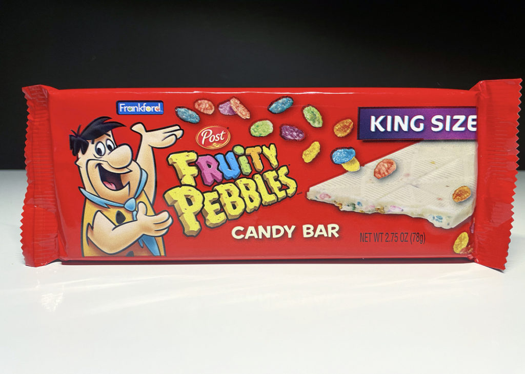 Flintstones Fruity Pebbles Candy Bar