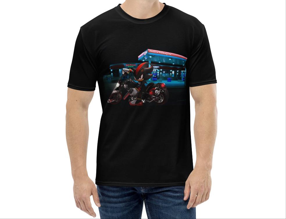 Shadow Hedgehog Gas Station Men's t-shirt