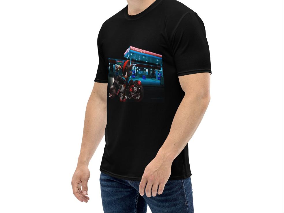 Shadow Hedgehog Gas Station Men's t-shirt