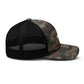 Wild Green Axolotl Camouflage trucker hat