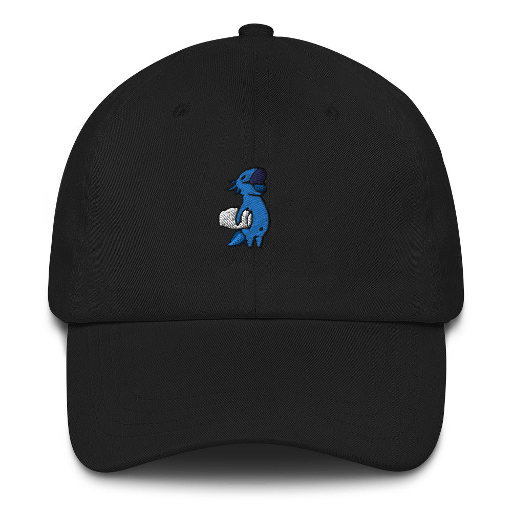 Blue Axolotl Dad hat