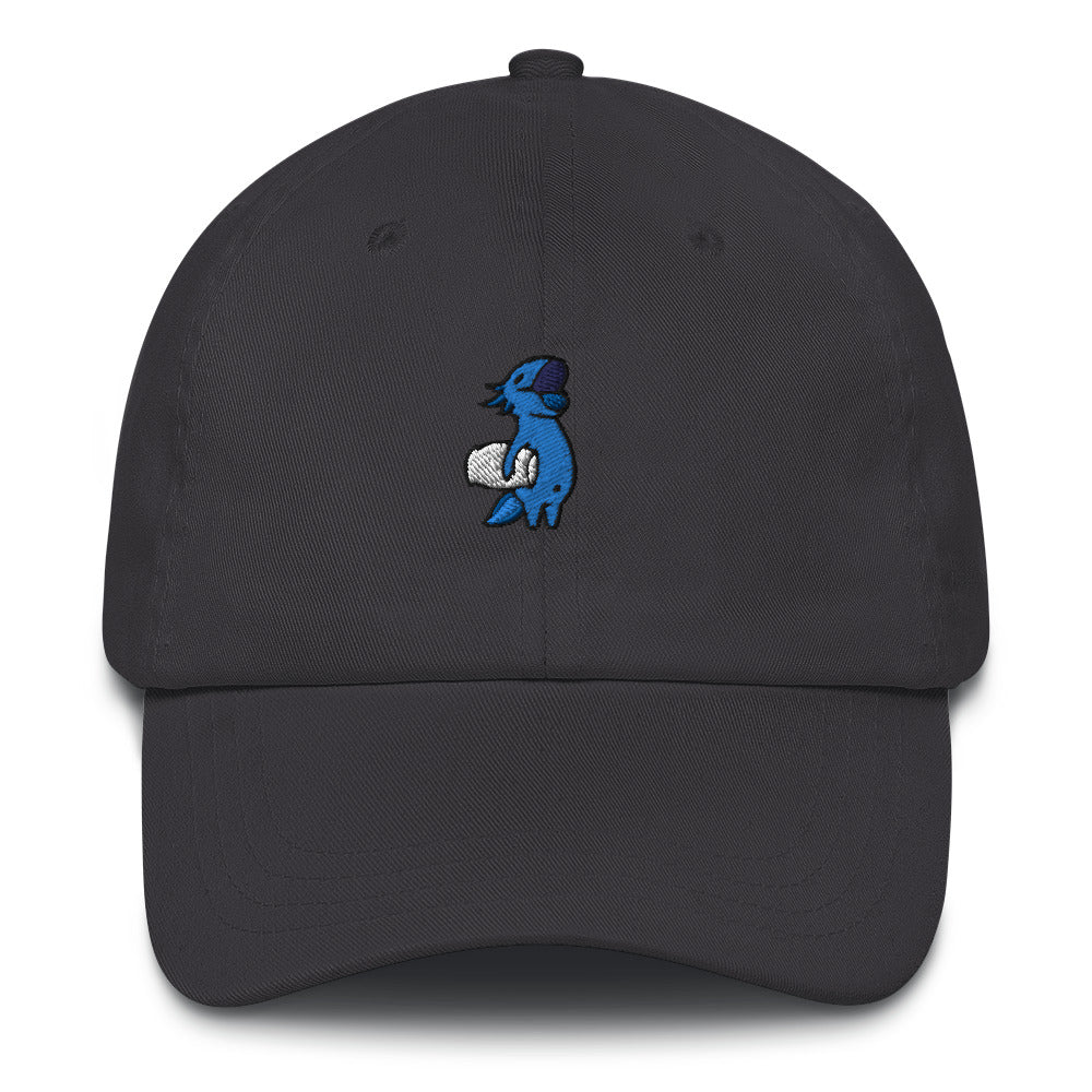 Blue Axolotl Dad hat