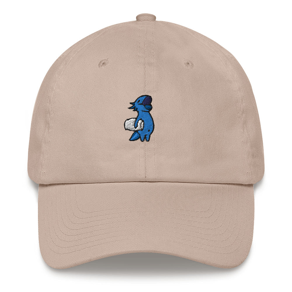 Blue Axolotl Dad hat