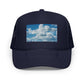 Clouds Everything is Shit Foam trucker hat