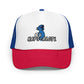 Blue Axolotl Naps-alotl Foam trucker hat