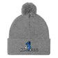 Blue Axolotl Naps-alotl Pom-Pom Beanie