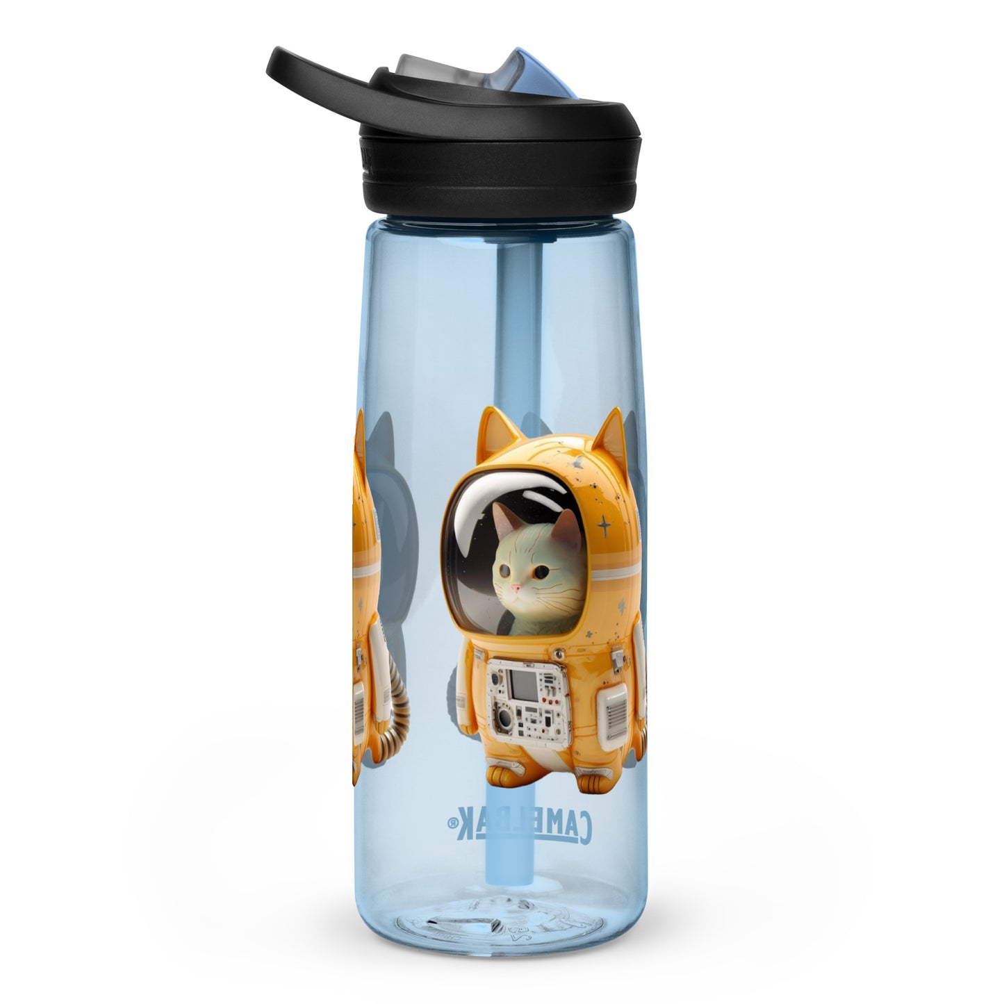 Astronaut Space Kitty Cat Official CamelBak 25oz. Sports water bottle