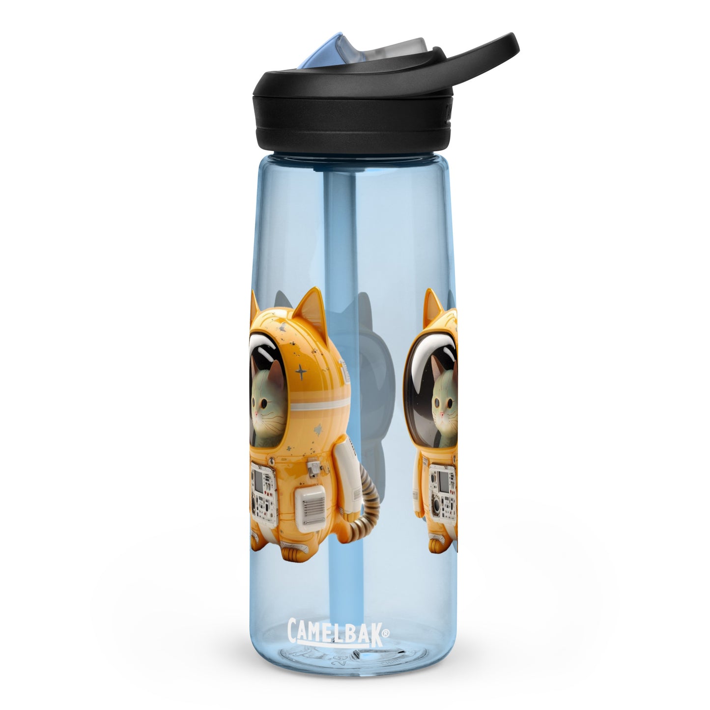 Astronaut Space Kitty Cat Official CamelBak 25oz. Sports water bottle