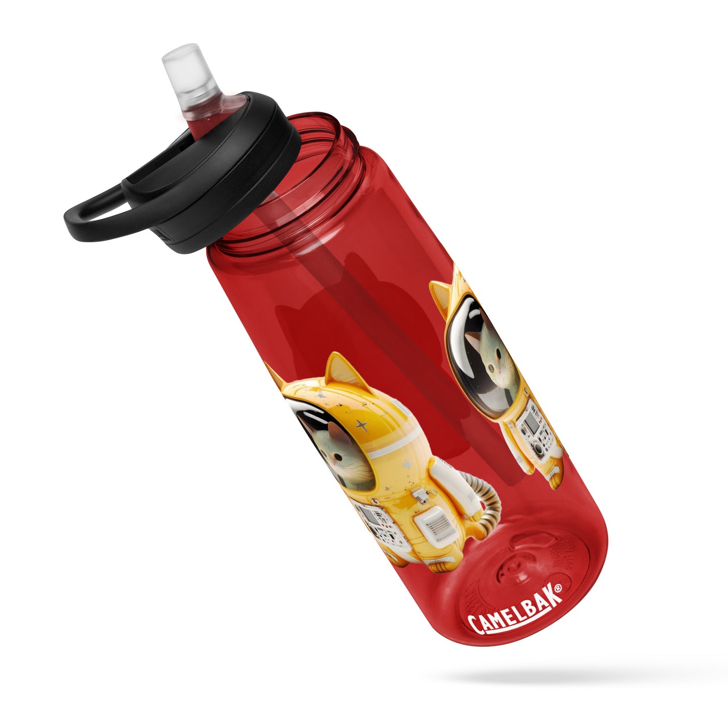 Astronaut Space Kitty Cat Official CamelBak 25oz. Sports water bottle