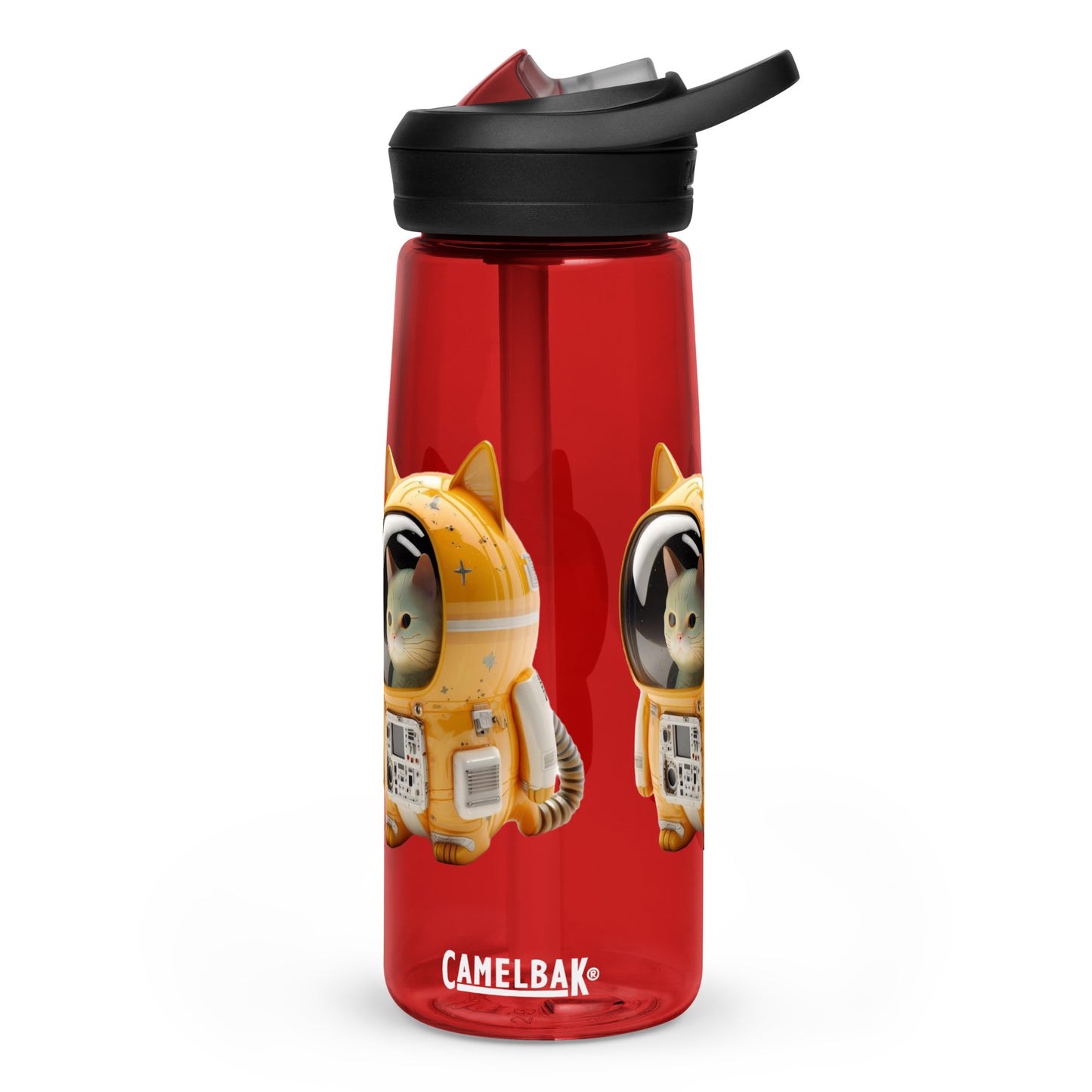 Astronaut Space Kitty Cat Official CamelBak 25oz. Sports water bottle