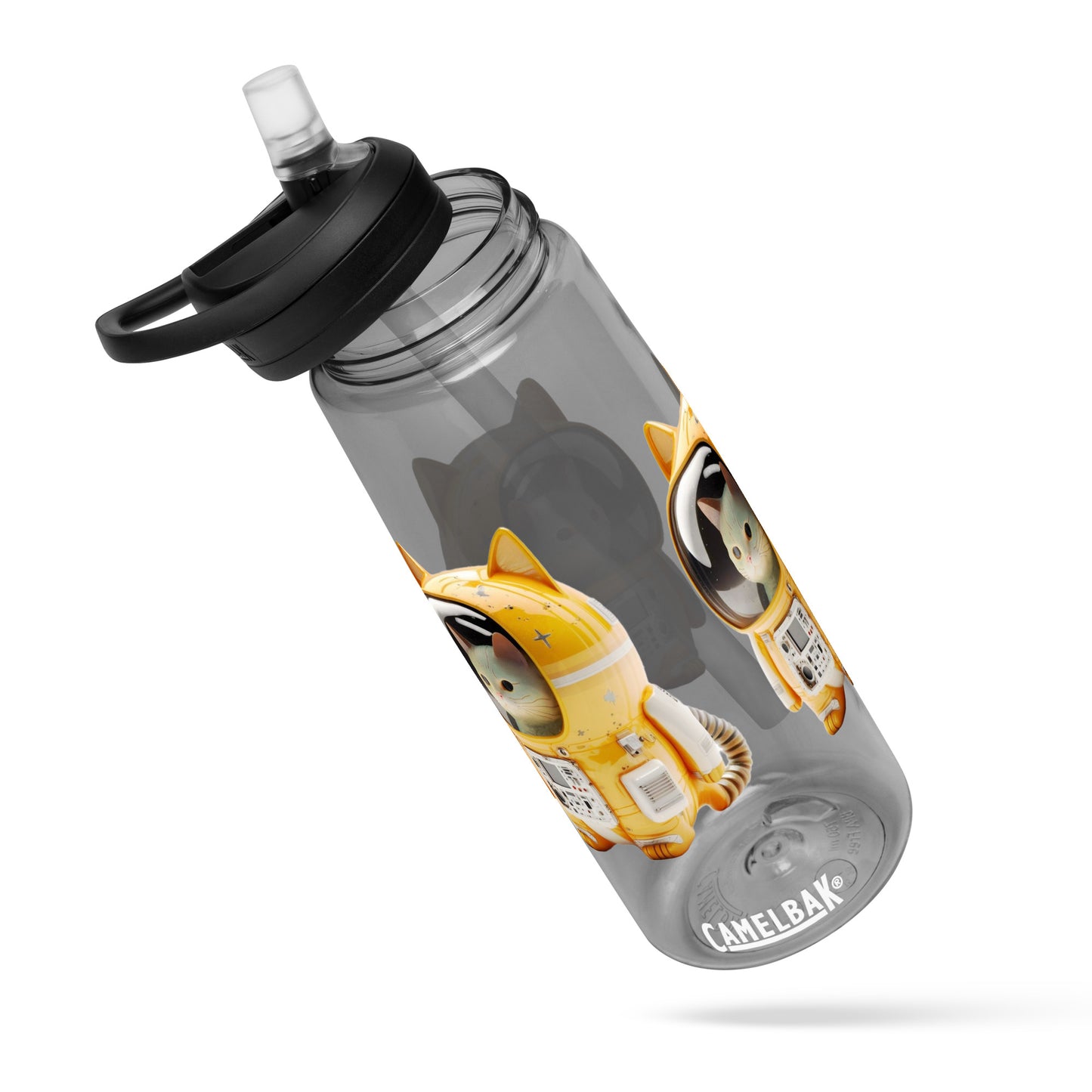 Astronaut Space Kitty Cat Official CamelBak 25oz. Sports water bottle