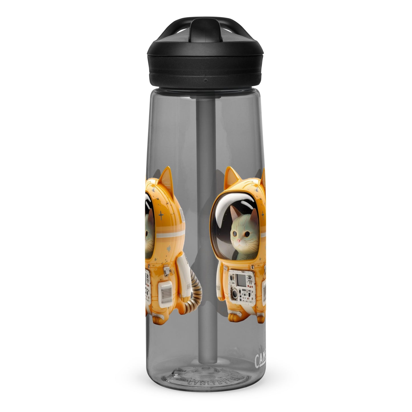 Astronaut Space Kitty Cat Official CamelBak 25oz. Sports water bottle