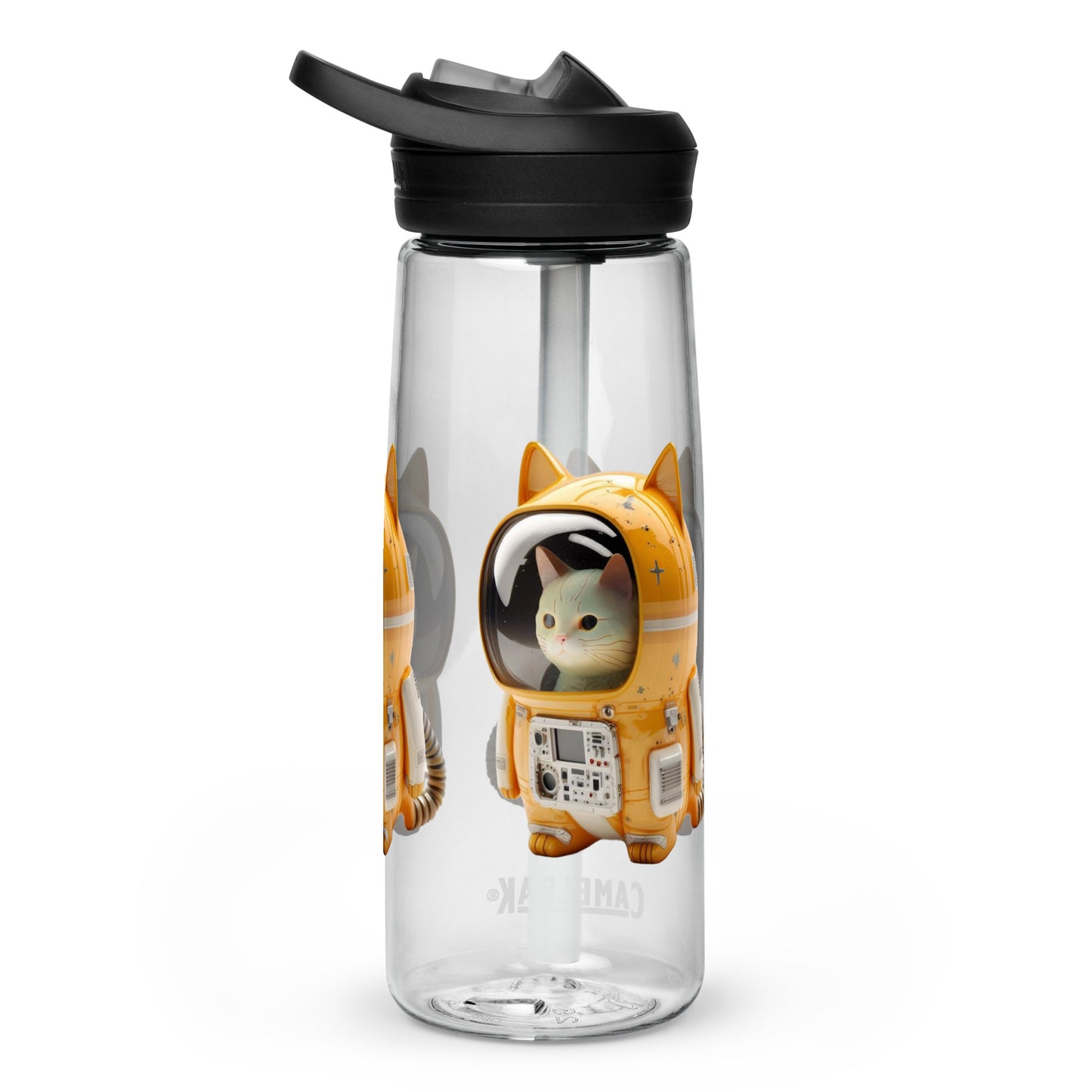 Astronaut Space Kitty Cat Official CamelBak 25oz. Sports water bottle