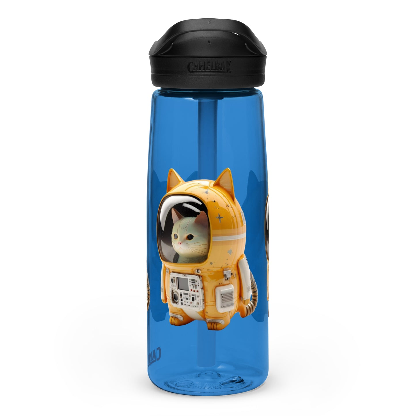 Astronaut Space Kitty Cat Official CamelBak 25oz. Sports water bottle