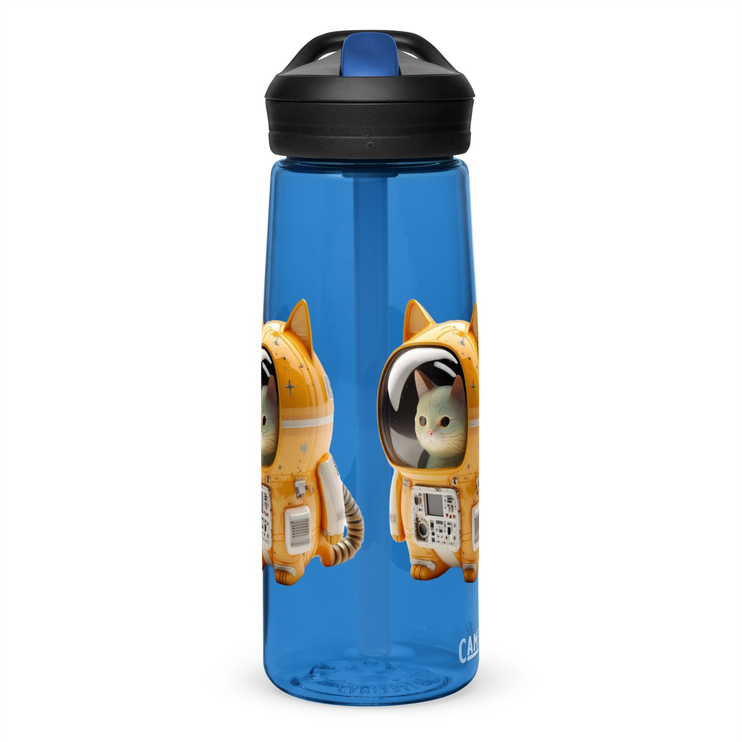 Astronaut Space Kitty Cat Official CamelBak 25oz. Sports water bottle