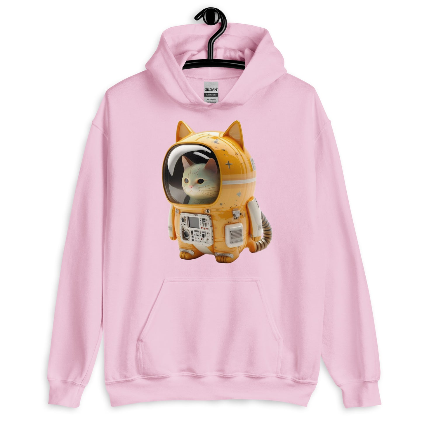 Astronaut Space Kitty Cat Unisex Hoodie