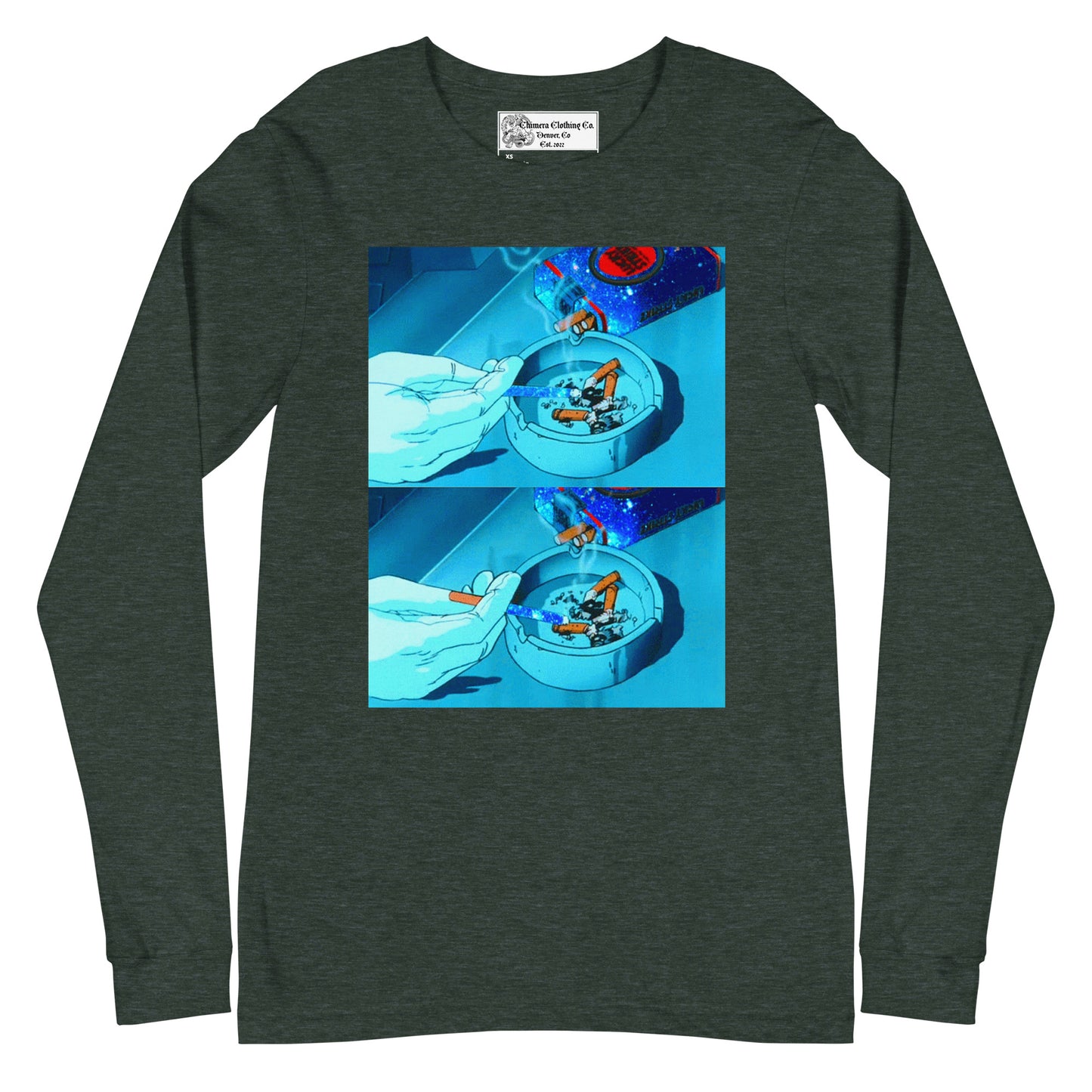 Galaxy Cigarettes Unisex Long Sleeve Tee Shirt