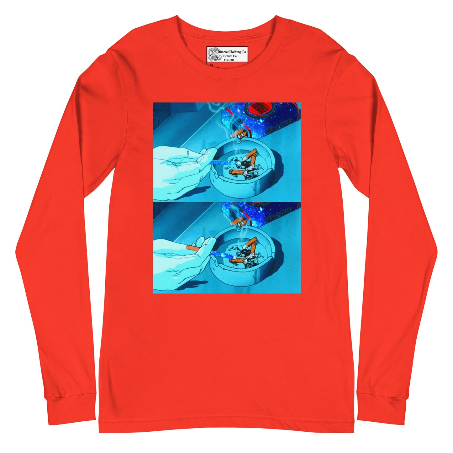 Galaxy Cigarettes Unisex Long Sleeve Tee Shirt